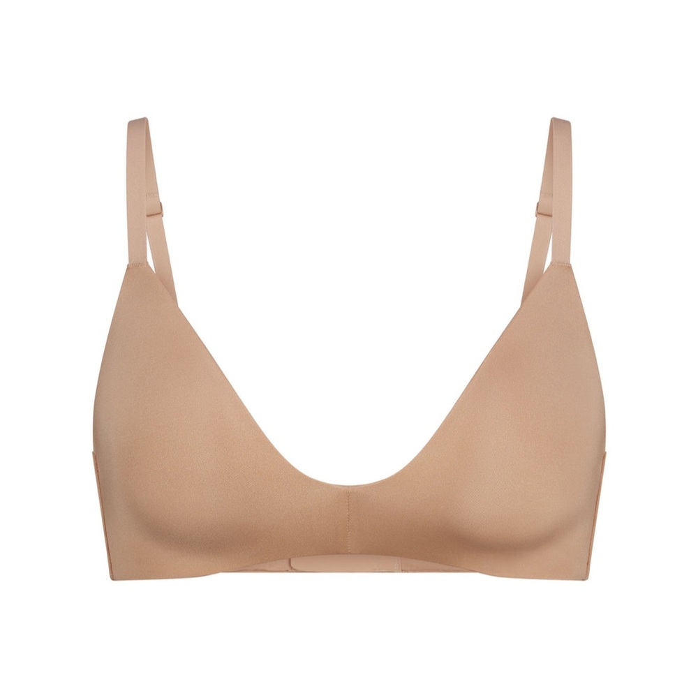 Skims wireless for Tshirt Demi bra color - clay